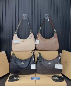 Túi COACH hobo nữ + đeo chéo size 26cm họa tiết chữ C chất dày dặn đủ màu