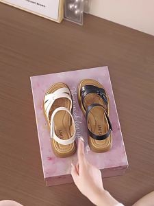 Josiny | Soft Sole Leather Casual Pregnant Sandals