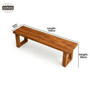 High-Quality Solid Wood Bench for Home and Shoes Changing