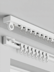 SHELIANKE | Drill-Free Thin Curtain Track for Inner Opening Windows