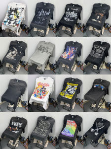 Áo Thun Tay Ngắn Phong Cách Mỹ Cổ Điển Dáng Rộng in Họa Tiết Nghệ Thuật Thoáng Khí Mùa Hè 2023 Dành Cho Nam Và Nữ