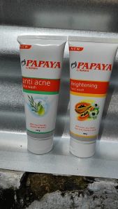 Sabun Muka Glowing Dan Putih Mamaya Pepaya Brightening & Anti Acne 100 Gram