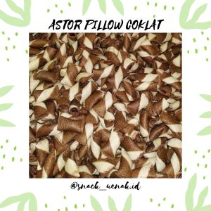 SNACK KILOAN ASTOR PILLOW COKELAT 250 GRAM | CEMILAN MURAH MAKASSAR
