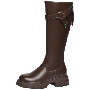 Josiny | High Thigh-Length Knight Boots Slimming Elevating Boots