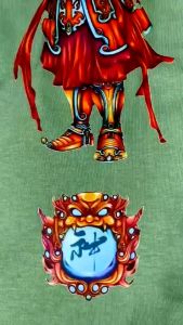 Kaos Pria Gambar 3D Premium Katun 24s H038 By Hans & Co