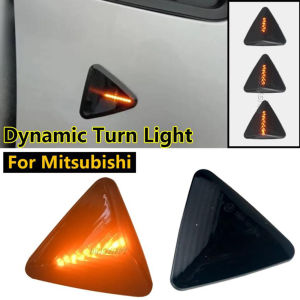 2PCS Side Marker Light For Mitsubishi Colt CZC CZ3 Z23 Z24 Z25 Z33 Z34 Z3 2004-2012 LED Dynamic Turn Signal Lamp