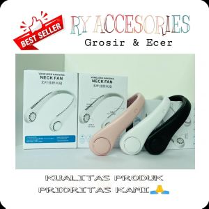 RY - Kipas angin leher Neck fan USB / kipas angin musim panas kipas gantung mini fan portable tidak berisik