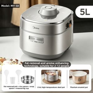 Midea | Patent Fat-Reducing Pressure Cooker
