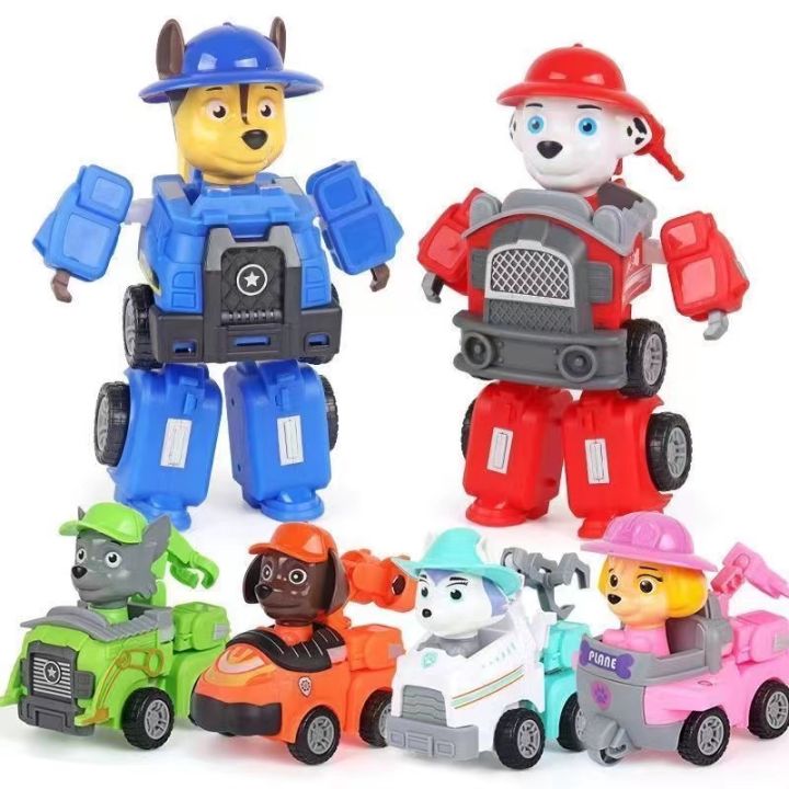 Paw patrol transformer store toys