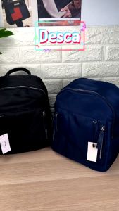 DESCA Water Resistant Tas ransel wanita Import korea style Pria Punggung Kantor Kerja Sekolah Kuliah