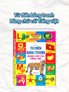 Sách - Từ điển bằng tranh - Bảng chữ cái tiếng việt (bìa cứng)