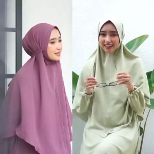 Jilbab Bergo Non Pad Crincle - Humera by AGHNIA