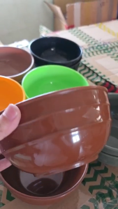 10 cái Tô 7 Sâu Nhựa BKP T03 17cm Đựng Trái Cây Tô / Bún Thịt Nướng Tiện Lợi Cho Hàng Quán