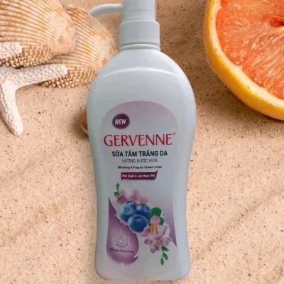SỮA TẮM TRẮNG GERVENNE 900G VIỆT QUẤT VÀ LAN NAM PHI LƯU HƯƠNG LÂU