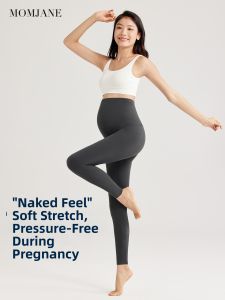 Mom Jane | Comfortable Maternity Pants with Tummy Support 7/8 Length