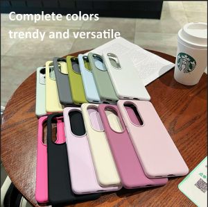 For Vivo V40 Pro Casing Liquid Silica Gel Hard Drop-resistant Phone Case Cover