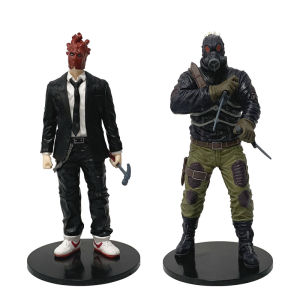 Bandai | Anime Alien Beast Magic City Dorohedoro Action Figure Kaiman Shin Gas Mask Scene Figure Peripheral Model Ornament Toys Gift
