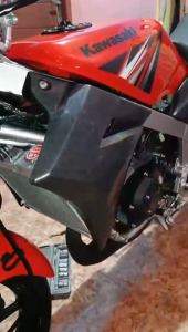 COVER SAYAP TANGKI SET BOX AKI NINJA R NINJA SS BAHAN MENTAH BELUM CAT