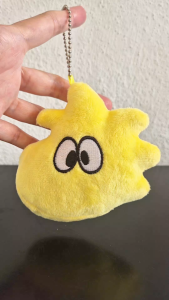 Shocked Woodstock hanging plush