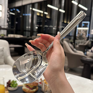 [European High Goods · Spoon for Individual Portions] 316 Stainless Steel Spoon Public Spoon Western Restaurant Hotel Serving Spoon Serving Spoon