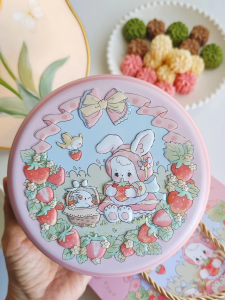 Strawberry Flavor Matcha Biscuit Snack Gift Box Leisure Candy Ice Cream Biscuit No Independent Packaging Two Months Shelf Life