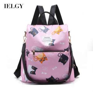 IELGY Ba lô nữ vải oxford dung tích lớn chống thấm ba lô đa năng