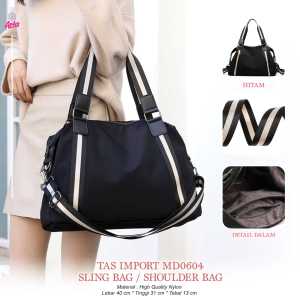 BISA COD Tas Keren Import Sling Bag / Shoulder Bag / Hand Bag High Quality Tas Import MD0604 Koleksi Tas Kerenz