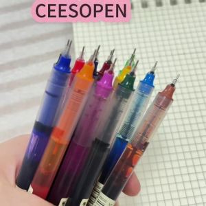 Bút Gel Lỏng 13 Màu Viết Êm Khô Nhanh Mực Trung Tính Dành Cho Học Sinh Văn Phòng.