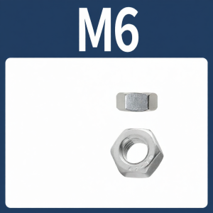 BAIRUITE | Fine Reverse Thread Stainless Steel Nuts