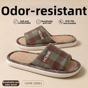 JIFANPAUL | Non-slip Soft Bottom Indoor Silent Breathable Anti-odor Slippers