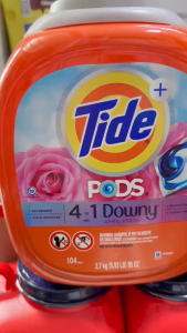 Viên giặt Tide Pods 4 in 1 Downy April Fresh 104 viên 2.7kg của Mỹ