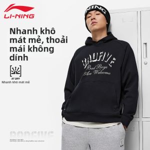 Li-Ning | Áo Hoodie Thoáng Khí Hút Mồ Hôi Rộng Rãi