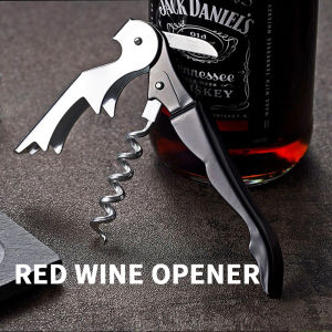 Stainless Steel Corkscrew Red Wine Opener Multifunction Portable Beer Wine Bottle Opener Seahorse Knife