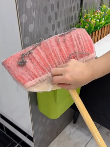 50 PCS Disposable Broom Covers Anti-Static Floor Cleaning Household Cleaning Tools Penutup Debu Penyapu 扫把除尘套