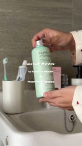 KLAR Hydrate+ Mouthwash dengan Asam Hialuronat | Obat Kumur untuk Atasi Mulut Kering Gusi Sensitif & Perawatan Bau Mulut dalam 1 Menit