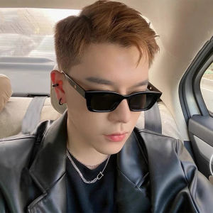 A.one New European And American Fashion Street Shooting Square Small Frame Sunglasses Mens And Womens A