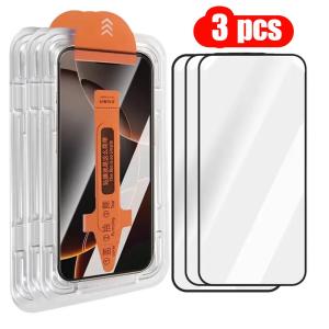 1-3Pcs Oleophobic Coating Dust Free Screen Protector For Samsung S25 S26 Ultra S24 S23 Plus S22 S20 FE Easy Installation Glass
