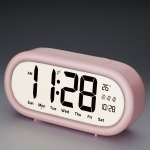 MONLEYTA | Smart Electronic Alarm Clock Student Exclusive Wake Up Tool Desktop Decoration High End Call Wake Up Clock ABS Material Battery Powered