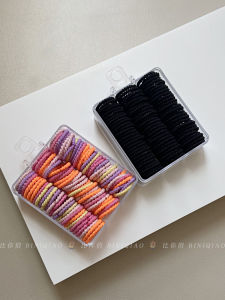 Small Size Elastic Hair Ties for Kids Baby Thumb Knots Girls Hair Bands No Damage to Hair Fashionable Original Design Hair Accessories