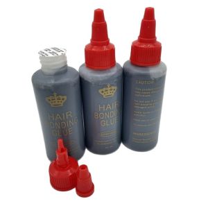 2 OZ Black Hair Weaving Bond Waterproof Anti-fungus Hair Bonding Glue Super Bond For The Perfect Hold In Hair Bonding Lace Glue