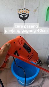 Mesin Bor Pengaduk Adonan Cat Terigu Tepung Mixer Hujia Sabun Laundry