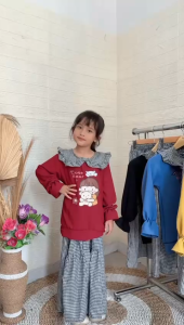 FRR-BAJU AISWA KIDS SET ROK KATUN KOTAK