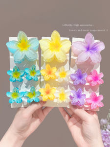 Kẹp Tóc Hình Quả Trứng Nhiều Màu Kẹp Tóc Nửa Đầu Hình Hoa Kẹp Tóc Kiểu Biển Kẹp Tóc Hình Cá Mập Phụ Kiện Tóc Cho Phụ Nữ Kẹp Tóc Hình Cá Mập