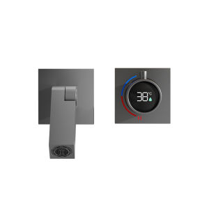 DXD | Digital Temp Display In-Wall Hot and Cold Faucet