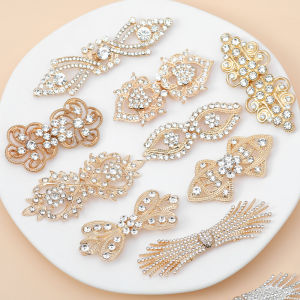 กระดุมโลหะประดับพลอยเทียมกระดุมจีนสำหรับกี่เพ้ากระดุมประดับคอเสื้อกระดุมประดับผ้าคลุมไหล่กระดุมติดเสื้อโค้ทขนมิงค์ระดับไฮเอนด์กระดุมติดเสื้อ