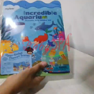 ♥♥♥ 𝐒𝐆 𝐒𝐞𝐥𝐥𝐞𝐫 BabySPA Reusable Jelly Sticker Play Set Toy for Kids for Ages 3+