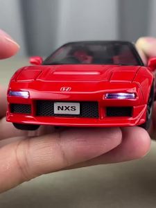 MAKEDA | 1:32 Honda NSX Models Cars Toy 5 Doors Opened Miniature Vehicles with Light Music Pull Back Toy Car Childrens Educational Toys