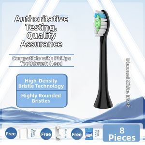 Philips Electric Toothbrush Head Replacement Compatible with HX9954/9312/9362/9350/9360 Universal 1383 Adult Hardness Grade