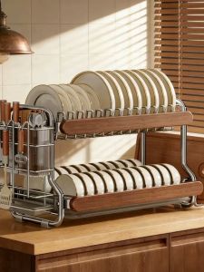 DOOPO | Vintage Style Tabletop Multi-Function Dish Rack