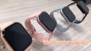 Womens Smartwatch IP67 Waterproof ECG Sleep Heart Rate Sports Tracker for iOS/Android
